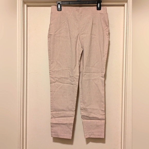 Women's Beige/Tan Trouser Leggings - Picture 1 of 3